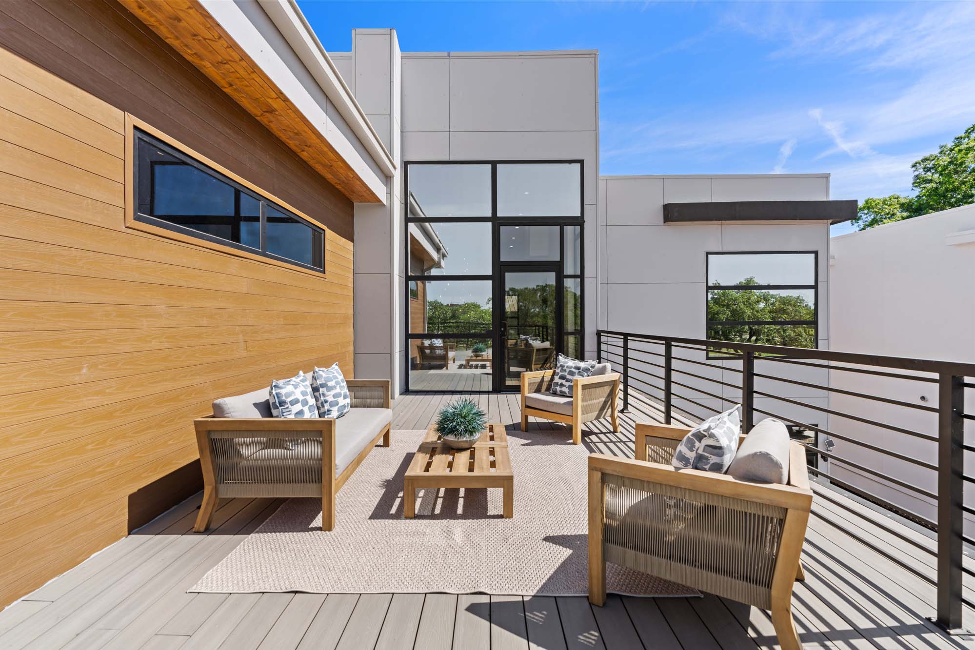 Terrace — looking out