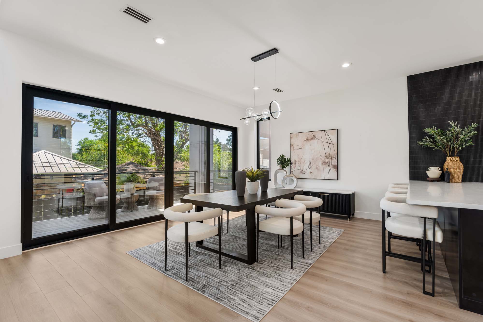 Kitchen — island view