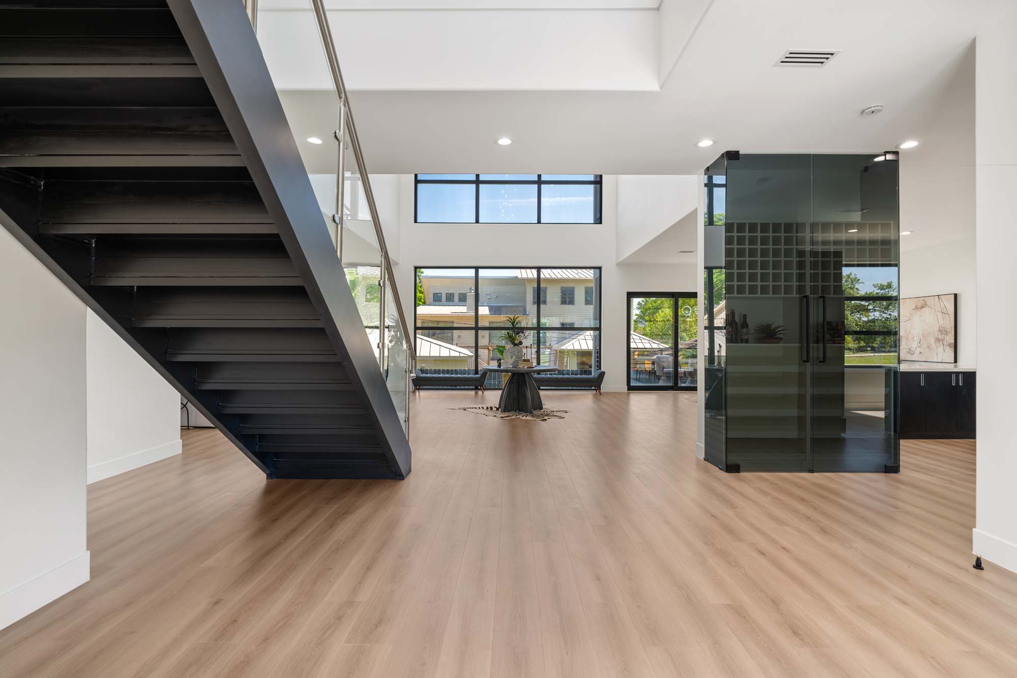 Entry — upper landing